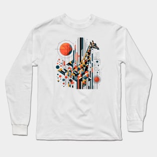 Abstract Animal Giraffe 1 Long Sleeve T-Shirt